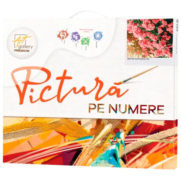 Картина по номерам Art Gallery Розовый куст в цвету EX8505 40 x 30 cm / Вертикальная photo 3