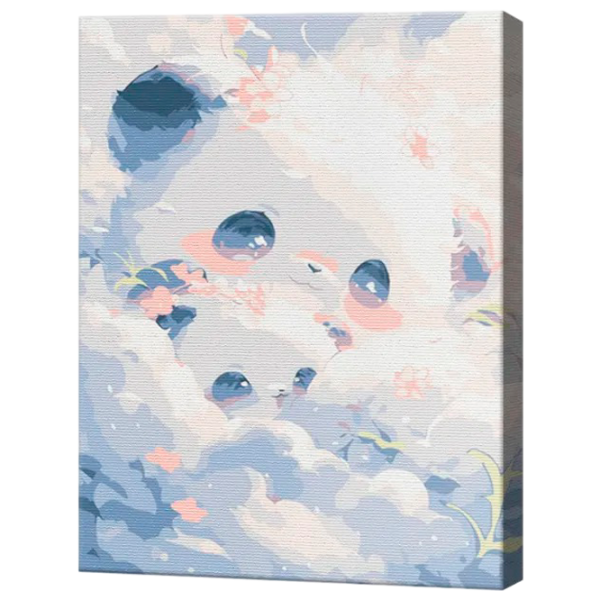 Картина по номерам Art Gallery Панды в облаках EX8448 40 x 30 cm / Вертикальная photo 1