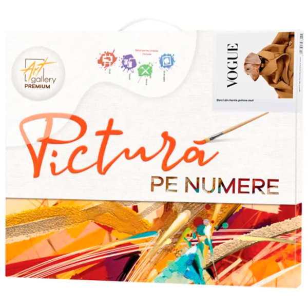 Pictură pe numere Art Gallery Câinele în vogă EX866 40 x 30 cm / Verticală photo 2