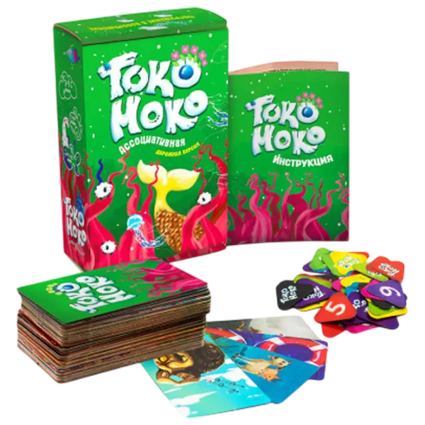 Настольная игра Strateg Toko-Moko 7+/ Игральные карты photo 2