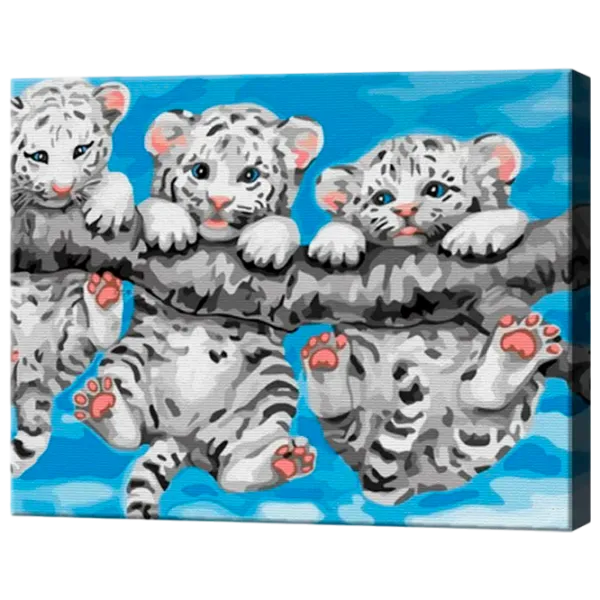 Картина по номерам Art Gallery Тигрята на веточке EX5699 40 x 30 cm / Горизонтальная photo 1 Картина по номерам Art Gallery Тигрята на веточке EX5699 40 x 30 cm / Горизонтальная photo 1