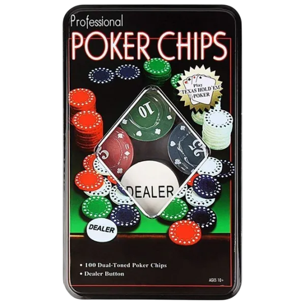 Настольная игра Insportline Poker Set 10+/ Покер photo 1