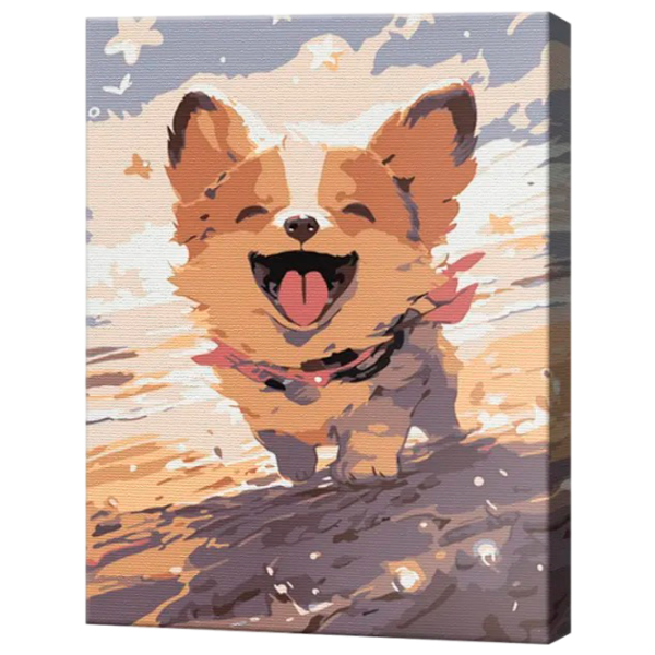 Картина по номерам Art Gallery Счастливый корги EX8457 40 x 30 cm / Вертикальная photo 1 Картина по номерам Art Gallery Счастливый корги EX8457 40 x 30 cm / Вертикальная photo 1