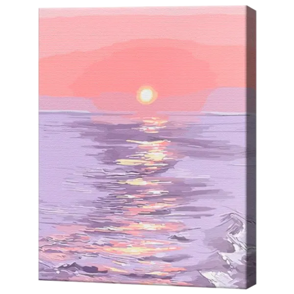 Pictură pe numere Art Gallery Reflecția soarelui în mare EX8722 40 x 30 cm / Verticală photo 1 Pictură pe numere Art Gallery Reflecția soarelui în mare EX8722 40 x 30 cm / Verticală photo 1