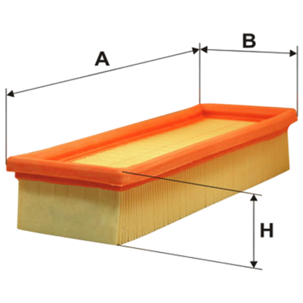 Filtru de aer Wix Filters WA6242 WX-WA6242 photo 1