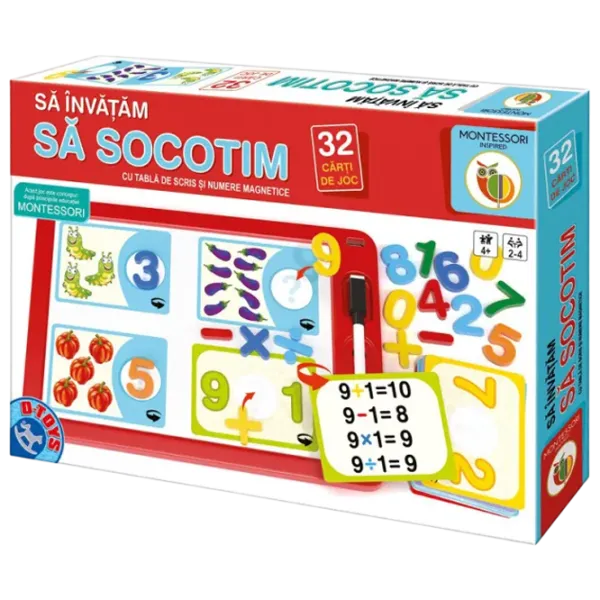 Развивающий набор D-TOYS Montessori Let's learn numbers 2+/ Развитие photo 1