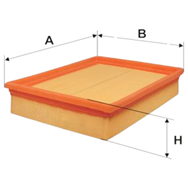 Filtru de aer Wix Filters WA6566 WX-WA6566 photo 6 Filtru de aer Wix Filters WA6566 WX-WA6566 photo 6