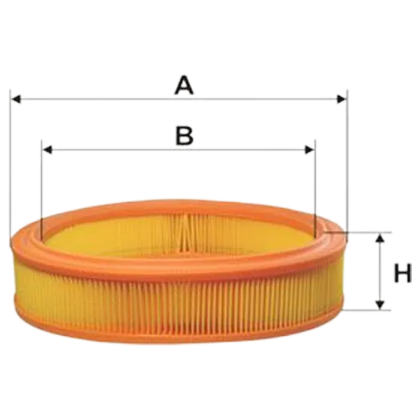 Filtru de aer Wix Filters WA6586 WX-WA6586 photo 1 Filtru de aer Wix Filters WA6586 WX-WA6586 photo 1