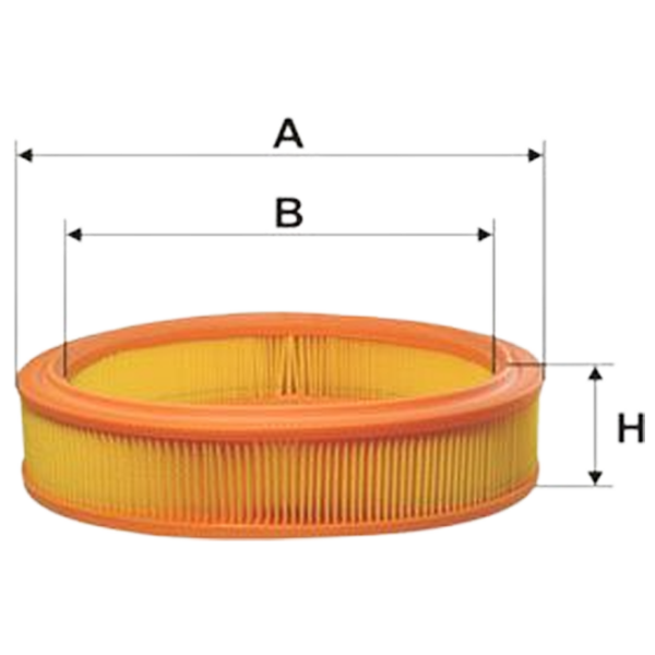 Filtru de aer Wix Filters WA6586 WX-WA6586 photo 1 Filtru de aer Wix Filters WA6586 WX-WA6586 photo 1