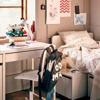 Детская кровать Ikea Slakt 3 90 x 200 см / Массив / Белый photo 6