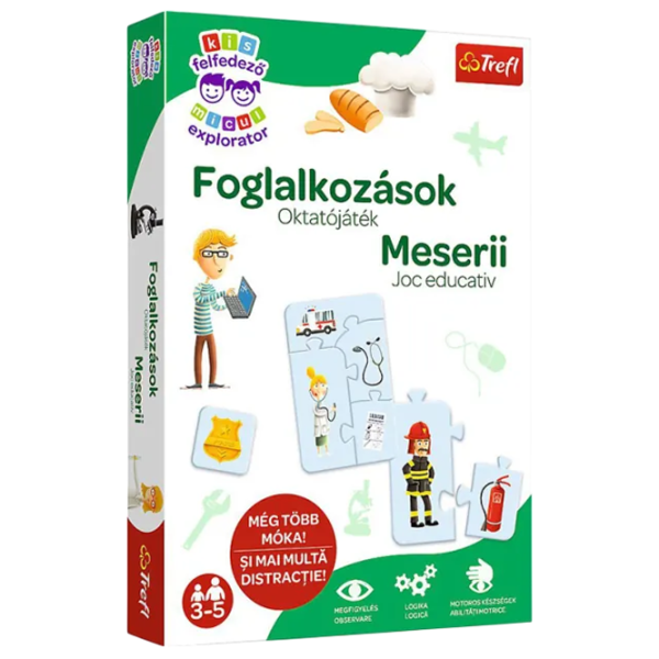 Joc educativ Trefl Little Explorer "Crafts" 3+/ Dezvoltare photo 1