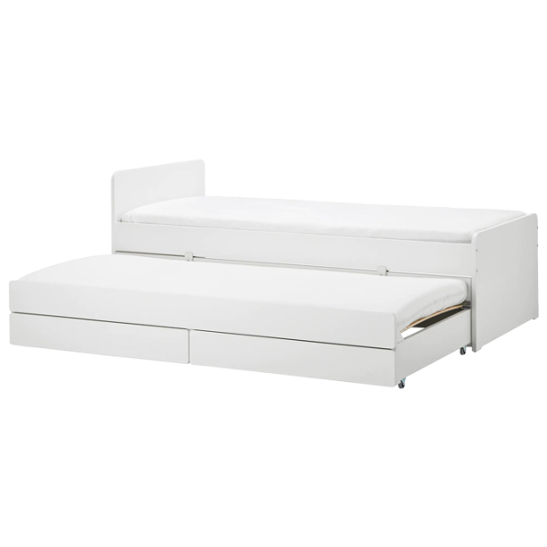 Pat Ikea Slakt 90 x 200 cm / Masiv / White photo 1