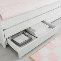 Кровать Ikea Slakt 90 x 200 см / Массив / Белый photo 6