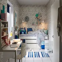 Детская кровать Ikea Slakt 90 x 200 см / Массив / Белый photo 2
