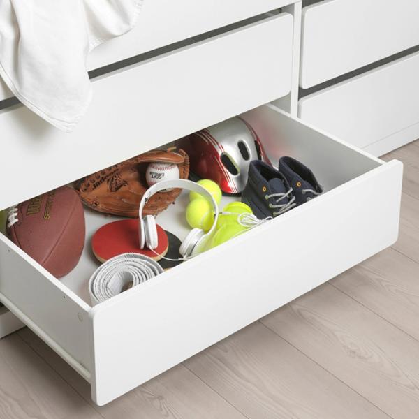 Детская кровать Ikea Slakt 90 x 200 см / Массив / Белый photo 4