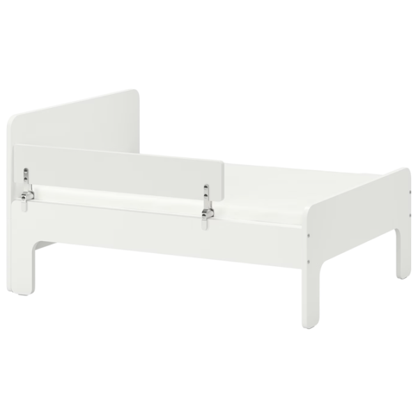 Детская кровать Ikea Slakt/Nattapa 80 x 200 cm / Массив / Белый photo 1