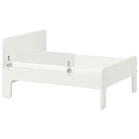 Детская кровать Ikea Slakt/Nattapa 80 x 200 cm / Массив / Белый