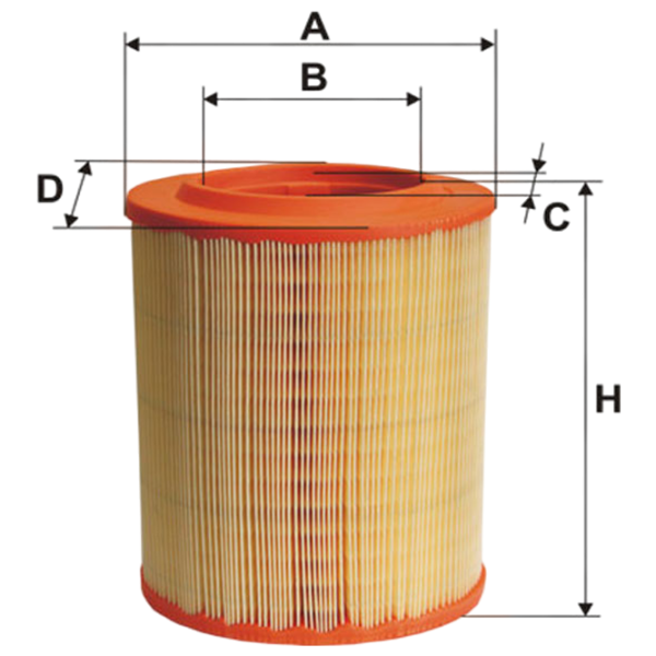 Filtru de aer Wix Filters WA9566 WX-WA9566 photo 1 Filtru de aer Wix Filters WA9566 WX-WA9566 photo 1