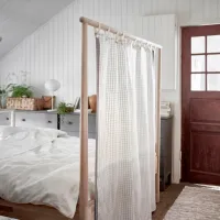 Кровать Ikea Gjora Luroy 160 x 200 см / Шпон / Wood photo 5