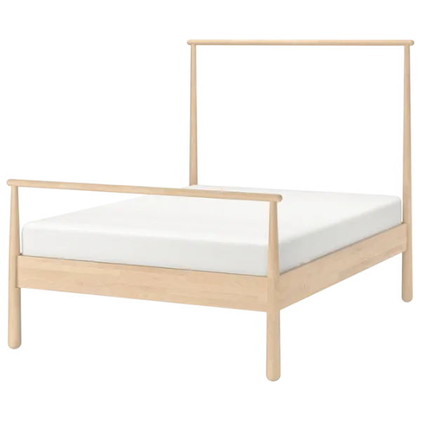 Кровать Ikea Gjora Lindbaden 160 x 200 см / Шпон / Wood photo 1