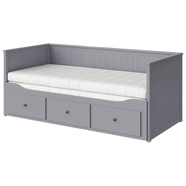 Pat Ikea Hemnes Afjall Medium 80 x 200 cm / Masiv / Gray photo 1