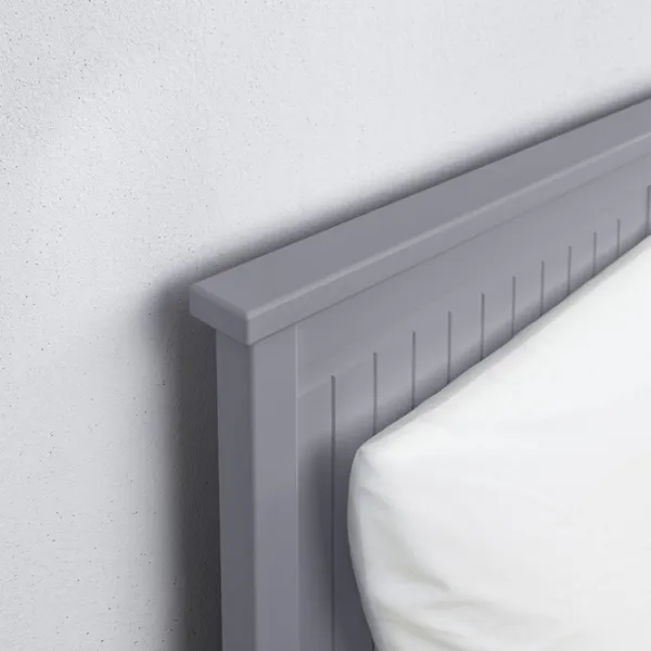 Pat Ikea Hemnes Afjall Medium 80 x 200 cm / Masiv / Gray photo 7