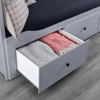 Pat Ikea Hemnes Afjall Medium 80 x 200 cm / Masiv / Gray photo 8