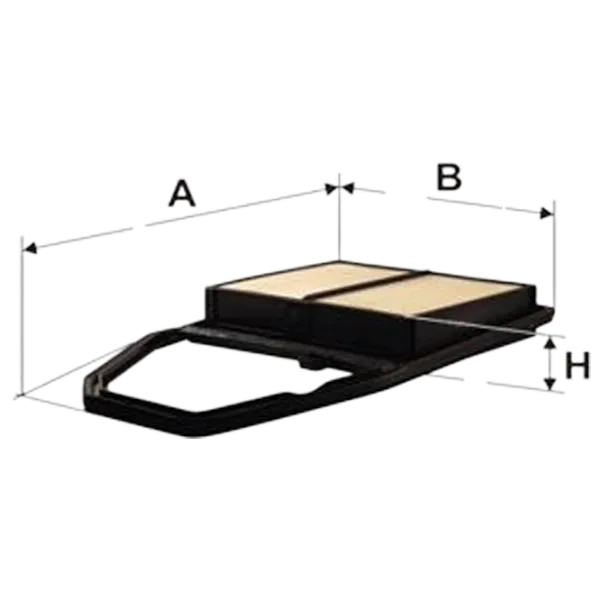 Filtru de aer Wix Filters WA6757 WX-WA6757 photo 2