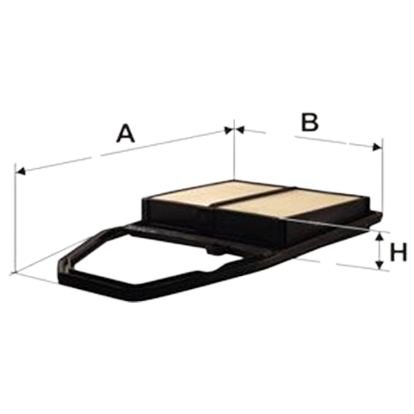 Filtru de aer Wix Filters WA6757 WX-WA6757 photo 2