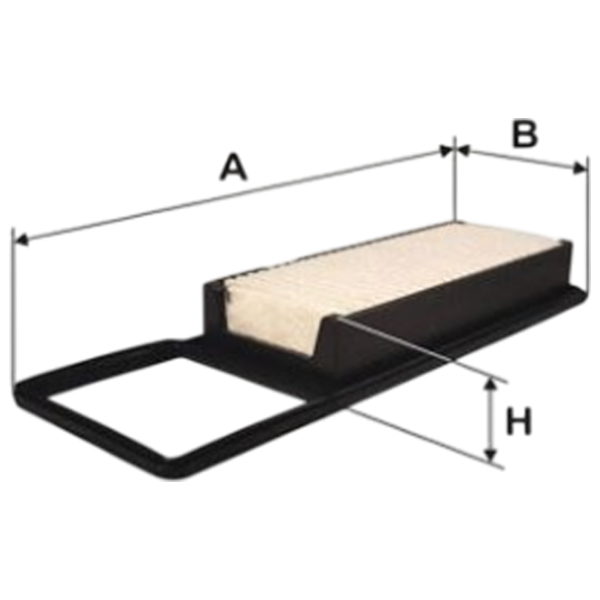 Воздушный фильтр Wix Filters WA9423 WX-WA9423 photo 6