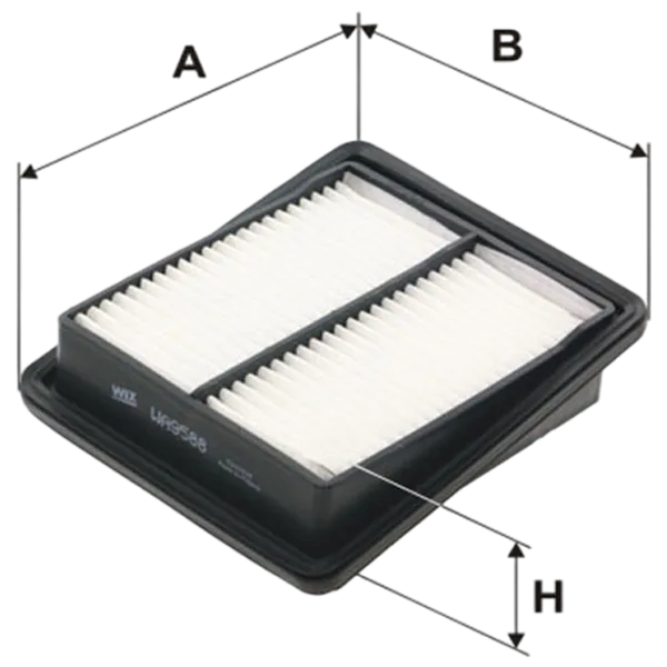 Воздушный фильтр Wix Filters WA9588 WX-WA9588 photo 1