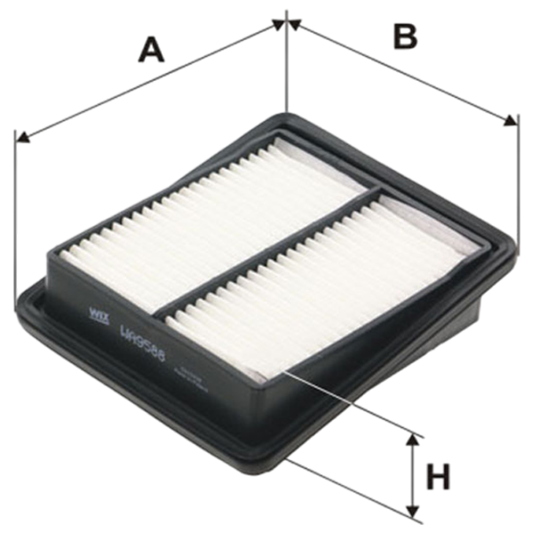Воздушный фильтр Wix Filters WA9588 WX-WA9588 photo 1