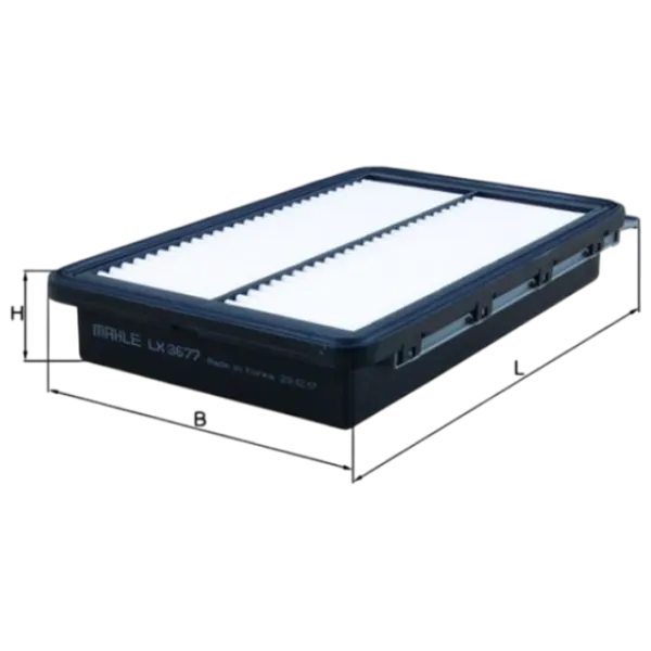 Воздушный фильтр Mahle LX 3677 MHL-LX 3677 photo 2