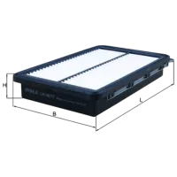Filtru de aer Mahle LX 3677 MHL-LX 3677 photo 2