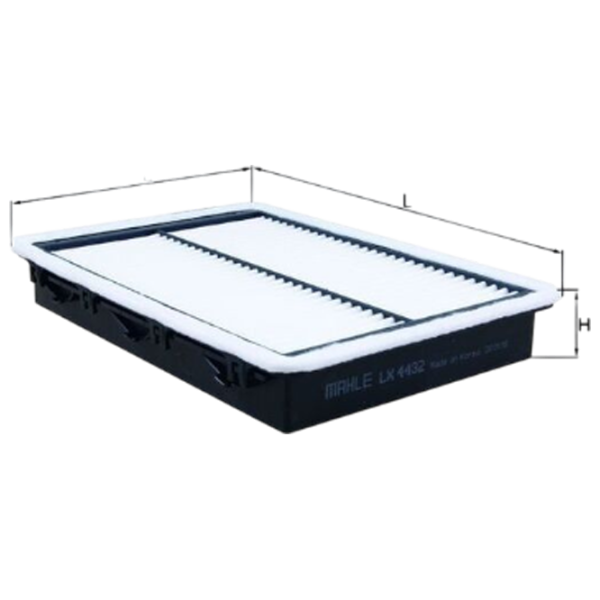Воздушный фильтр Mahle LX 4432 MHL-LX 4432 photo 2 Воздушный фильтр Mahle LX 4432 MHL-LX 4432 photo 2