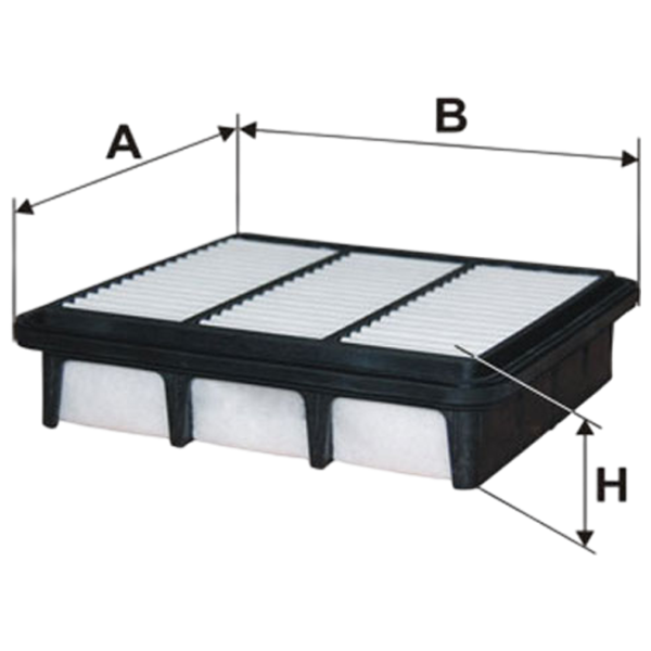 Воздушный фильтр Wix Filters WA9581 WX-WA9581 photo 1