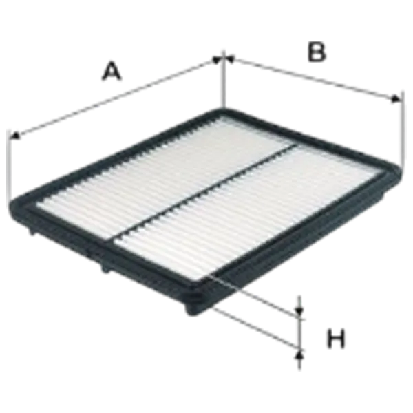 Воздушный фильтр Wix Filters WA9643 WX-WA9643 photo 1