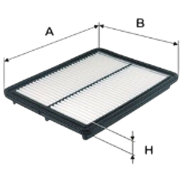 Воздушный фильтр Wix Filters WA9643 WX-WA9643 photo 1