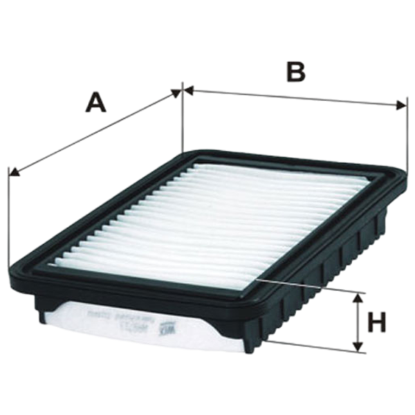 Filtru de aer Wix Filters WA9733 WX-WA9733 photo 1