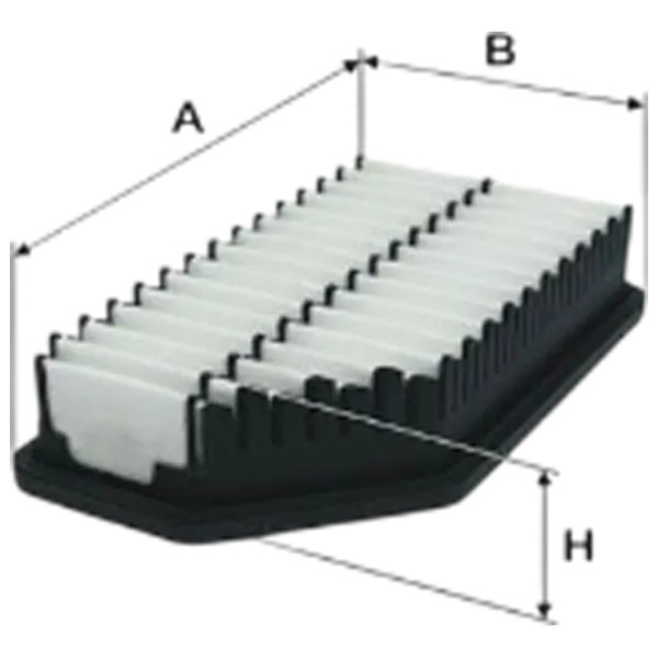 Воздушный фильтр Wix Filters WA9772 WX-WA9772 photo 2