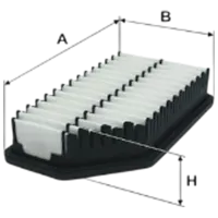Воздушный фильтр Wix Filters WA9772 WX-WA9772 photo 2