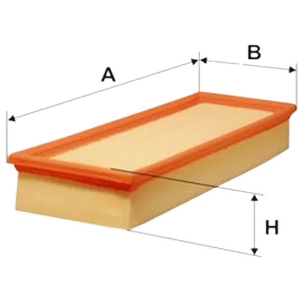 Filtru de aer Wix Filters WA6704 WX-WA6704 photo 1