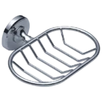 Мыльница Aquaplus 6269C Нержавеющая сталь / Овальная