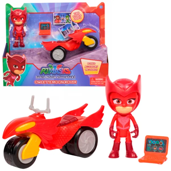 Motocicletă Toys outlet Bufnița și scuter de Lună PJ95110B  / / Yellow Red photo 4