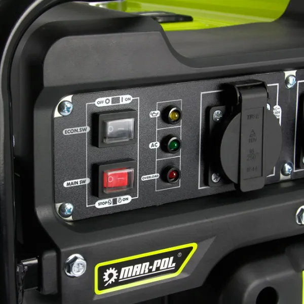 Generator de curent MAR-POL M82482 230 V Benzină / 6 kW photo 6