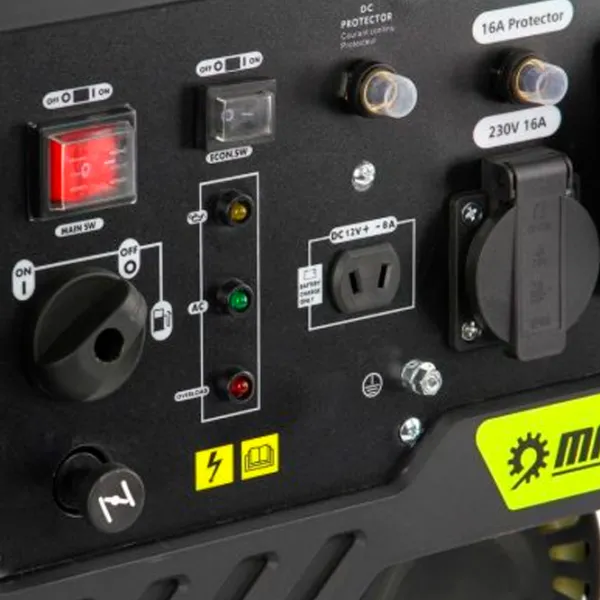 Generator de curent MAR-POL M82481 220 - 240 V Benzină / 5.5 kW photo 8