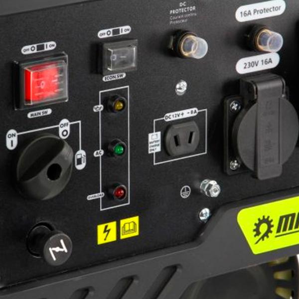 Generator de curent MAR-POL M82481 220 - 240 V Benzină / 5.5 kW photo 8