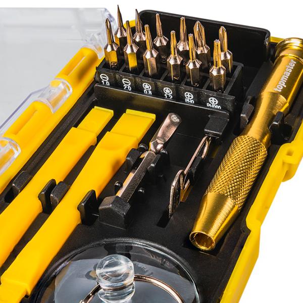 Набор мини-отверток Topmaster 220141 Количество в наборе: 19 photo 4