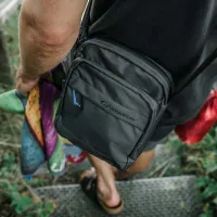 Geantă de umăr Lifeventure RFID Shoulder Bag / Blue Gray / photo 6