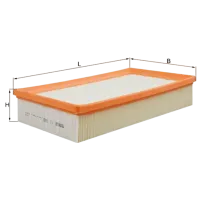 Воздушный фильтр Mahle LX 1649 MHL-LX 1649